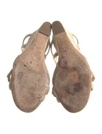 Chanel 2021 Interlocking CC Logo Espadrilles