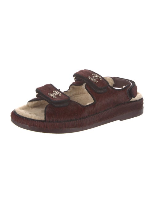 Chanel 2022 Interlocking CC Logo Slides