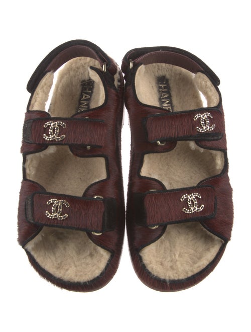 Chanel 2022 Interlocking CC Logo Slides