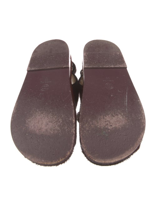 Chanel 2022 Interlocking CC Logo Slides