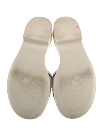 Chanel 2021 Interlocking CC Logo Slides