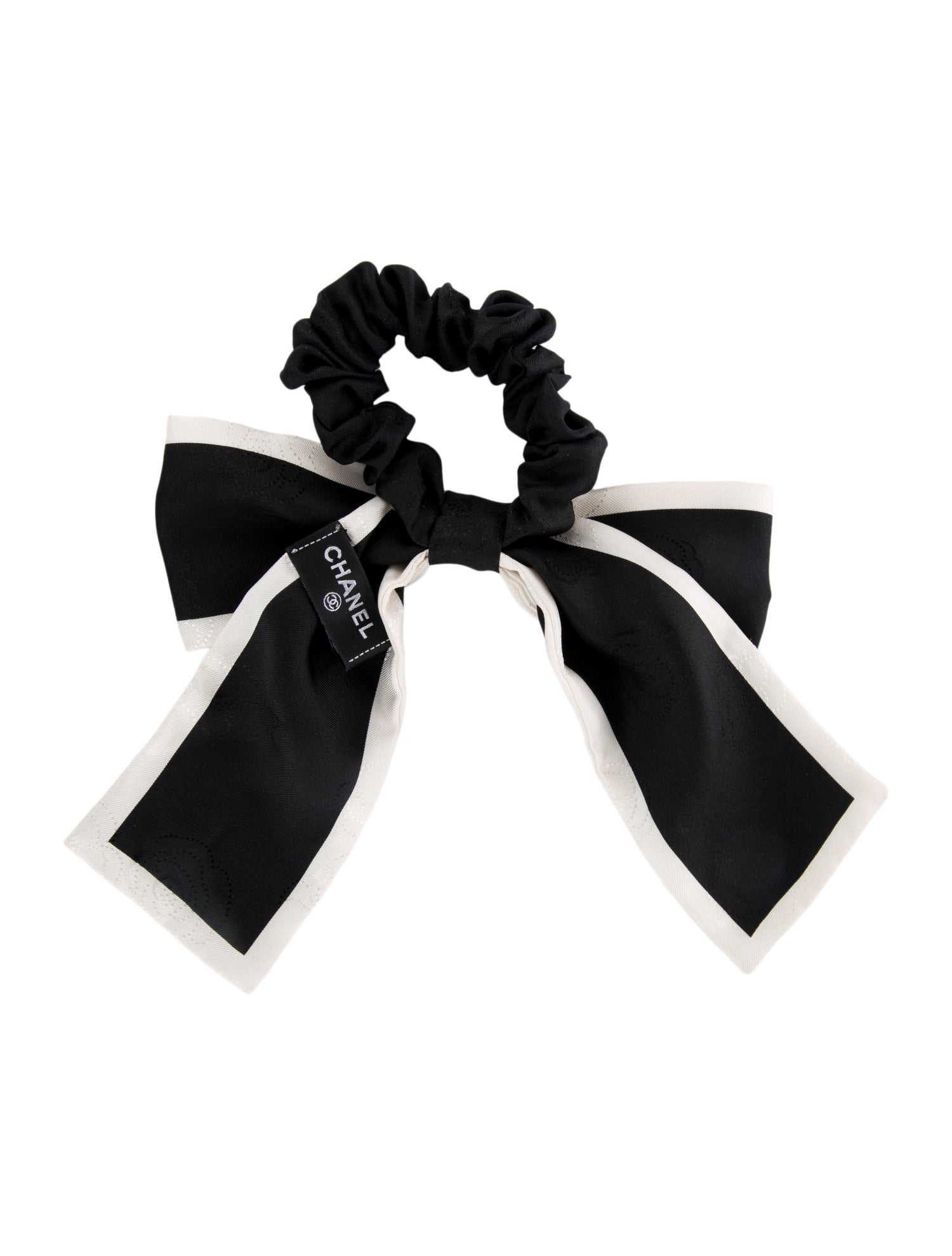 Chanel 2022 Silk Twill Hair Tie