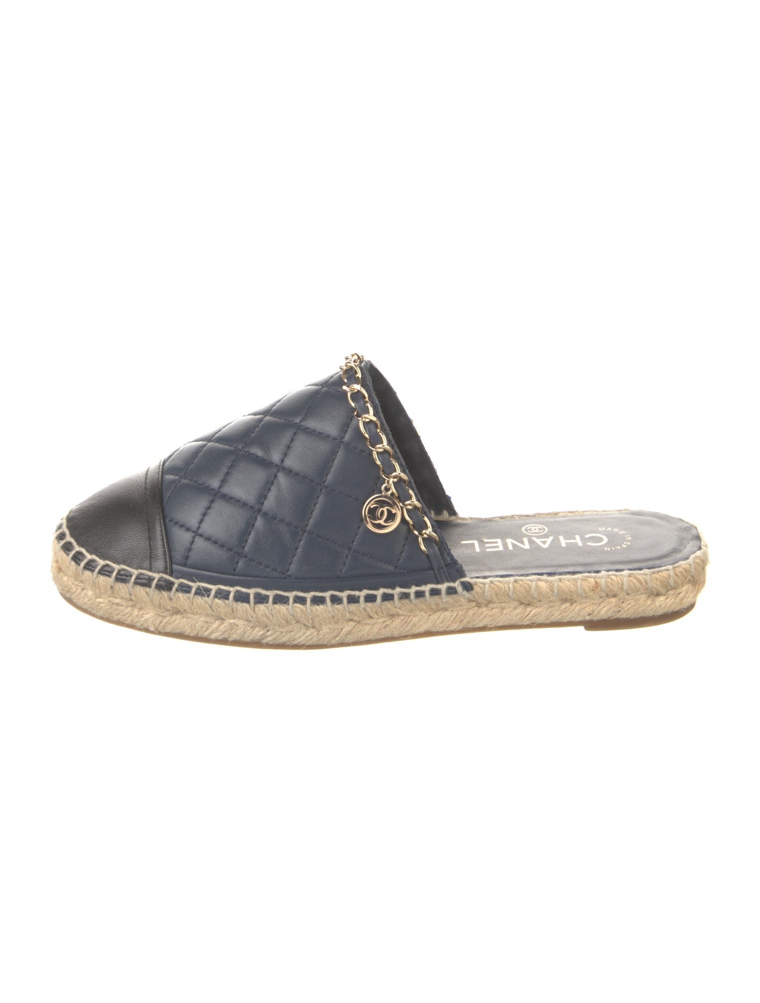 Chanel 2018 Interlocking CC Logo Espadrilles