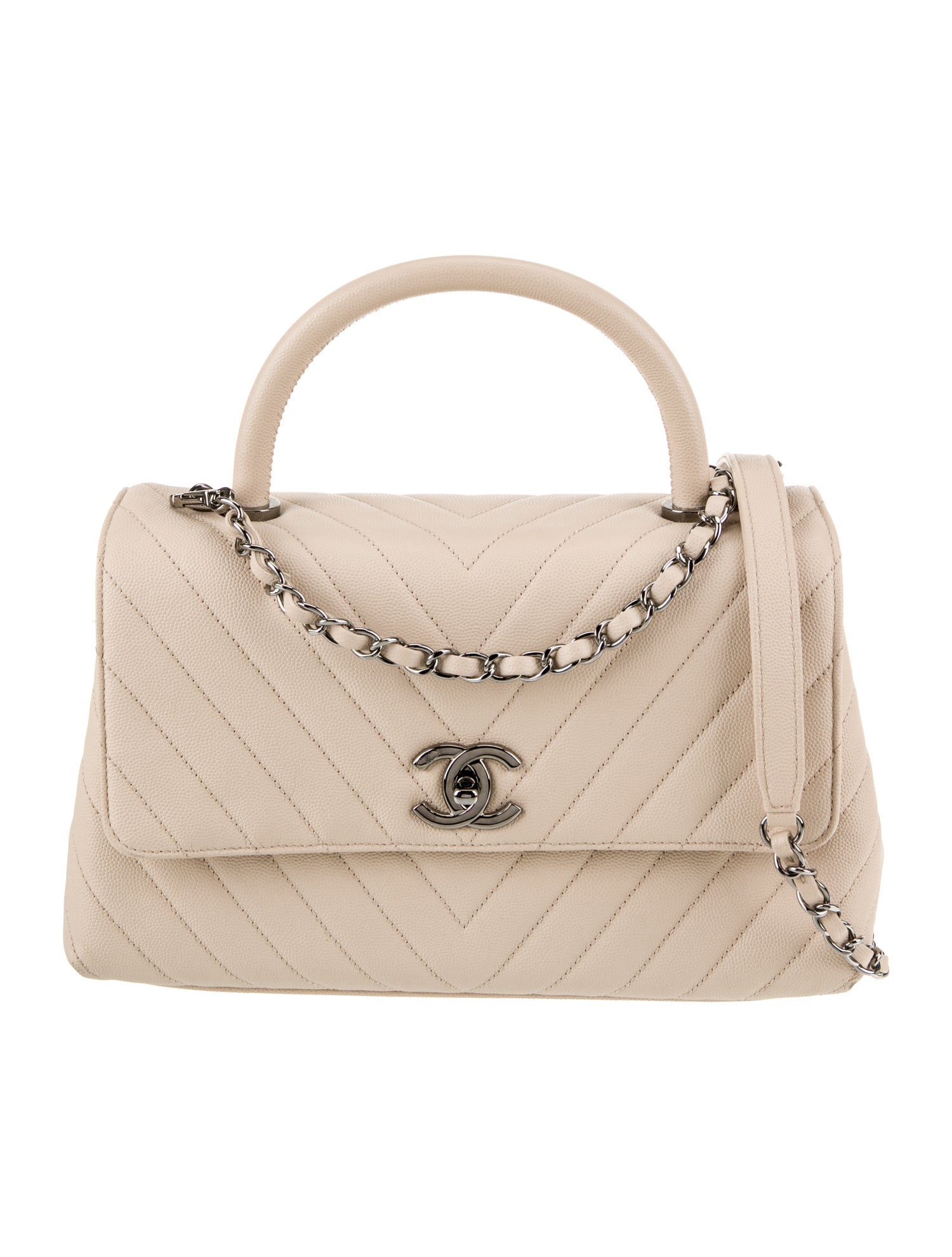Chanel Small Coco Handle Flap Bag