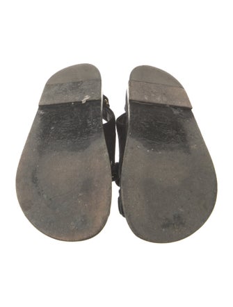 Chanel 2023 Interlocking CC Logo Sandals