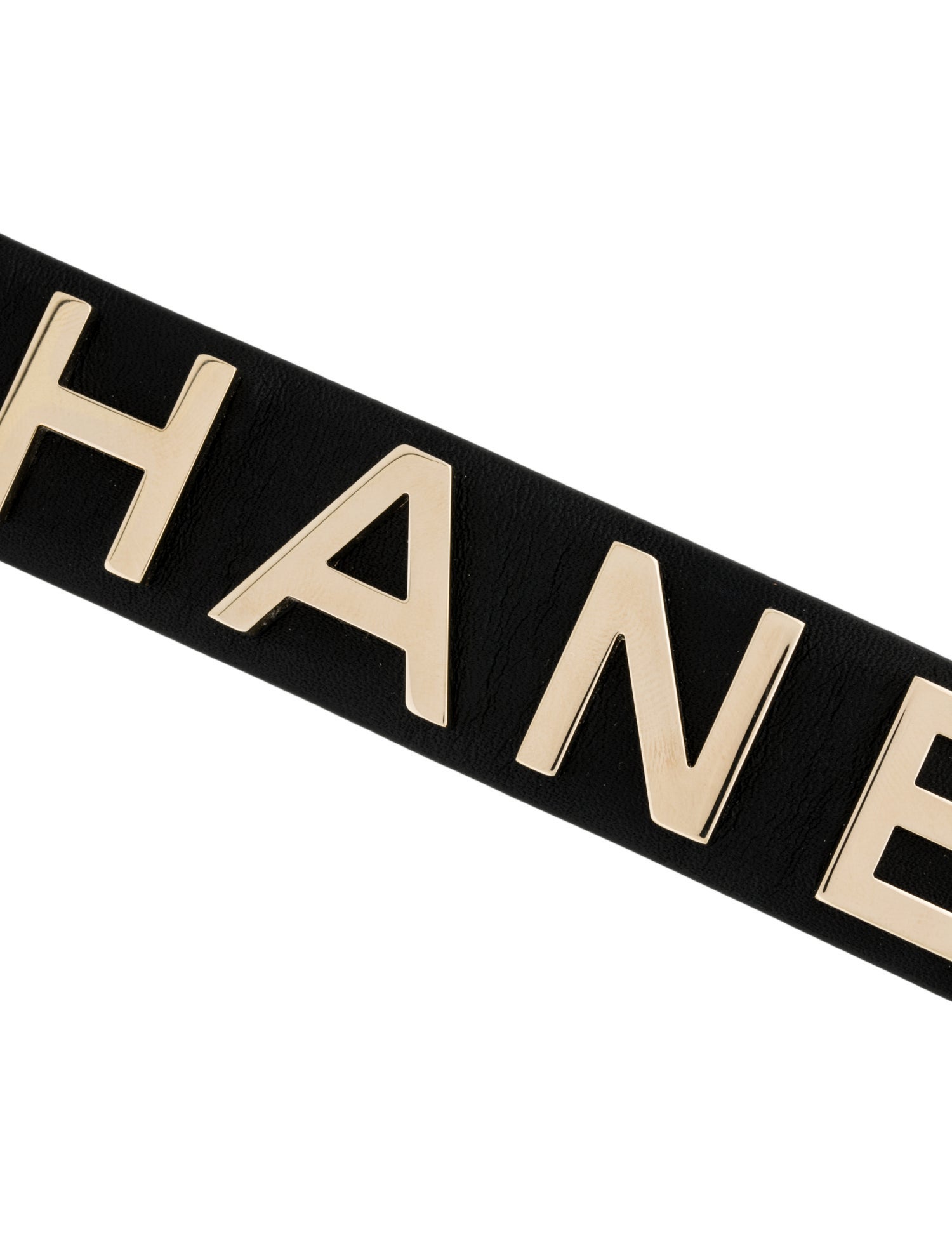 Chanel Leather Wrap Bracelet