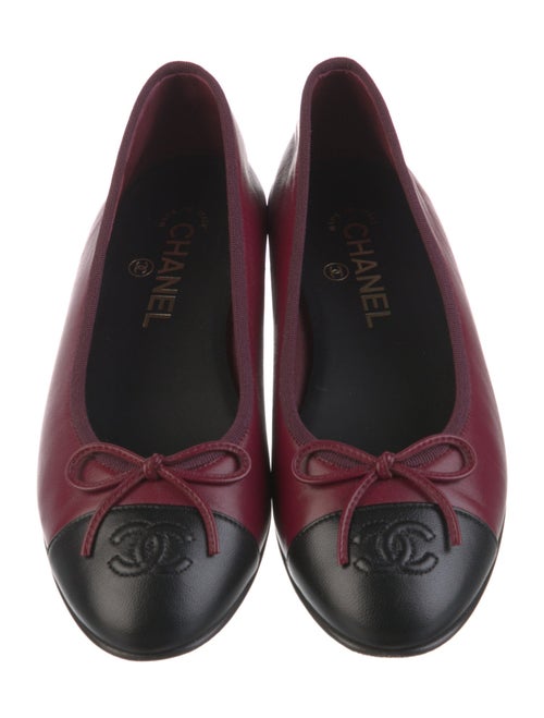 Chanel 2023 Interlocking CC Logo Ballet Flats