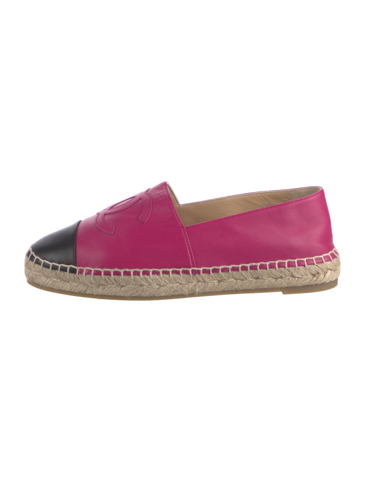 Chanel 2022 Interlocking CC Logo Espadrilles