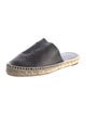 Chanel Interlocking CC Logo Lambskin Mules