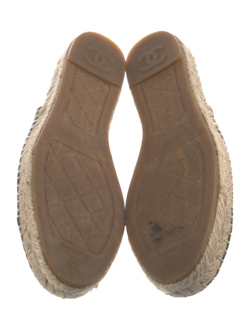 Chanel Interlocking CC Logo Lambskin Mules