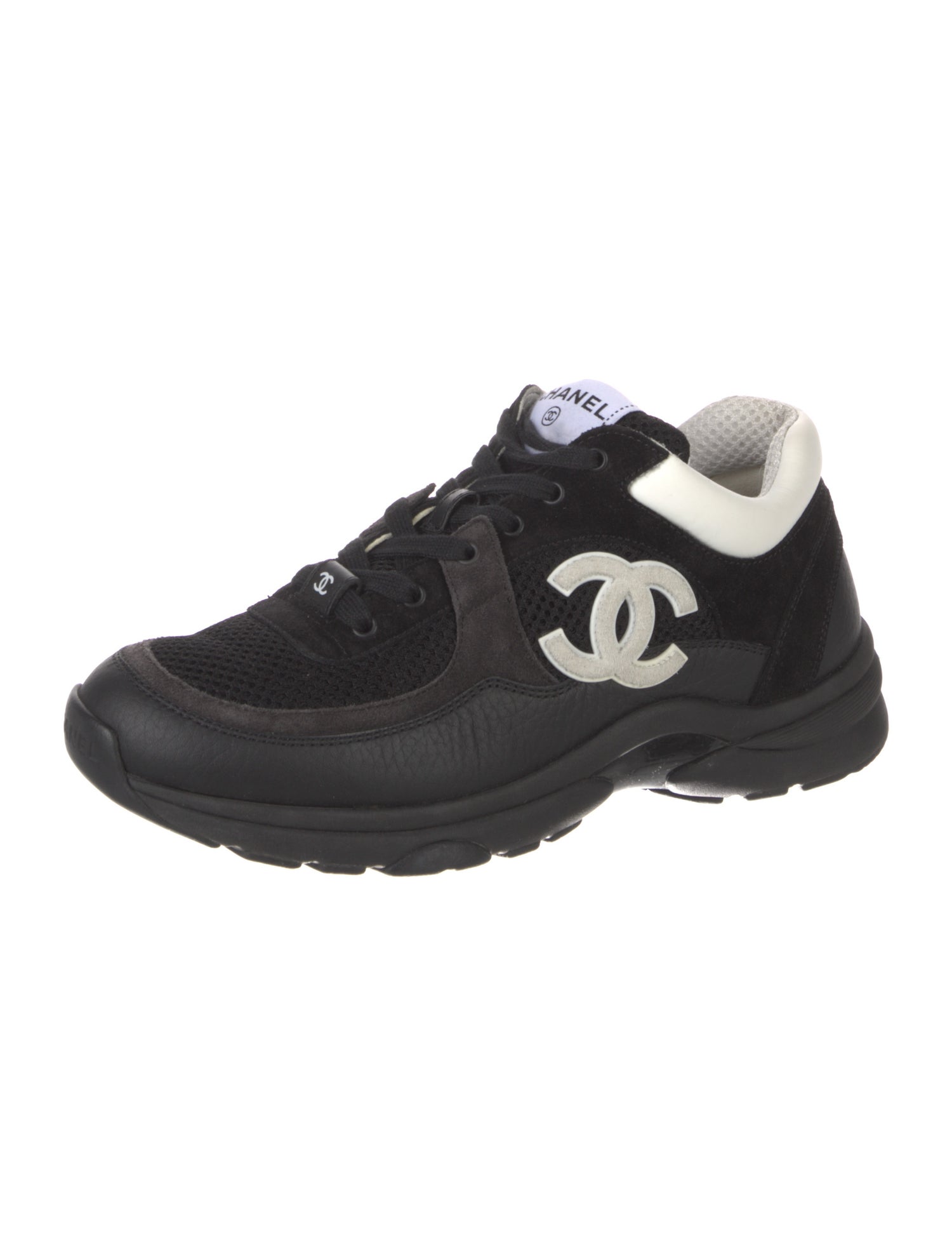 Chanel 2022 Interlocking CC Logo Sneakers