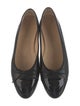 Chanel Interlocking CC Logo Lambskin Ballet Flats
