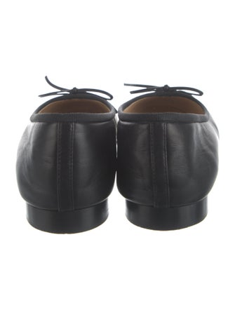 Chanel Interlocking CC Logo Lambskin Ballet Flats