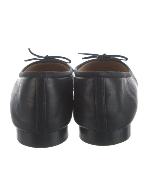 Chanel Interlocking CC Logo Lambskin Ballet Flats