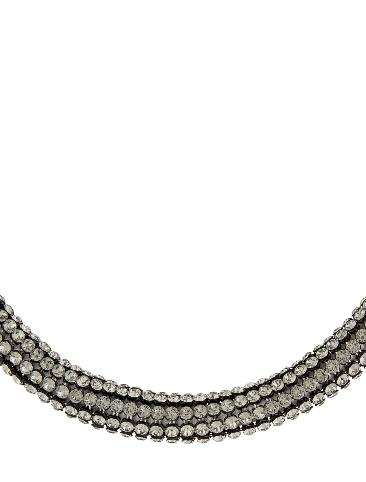 Chanel Faux Pearl & Strass Statement Choker Necklace