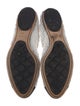 Chanel Colorblock Pattern Lace Trim Embellishment Ballet Flats