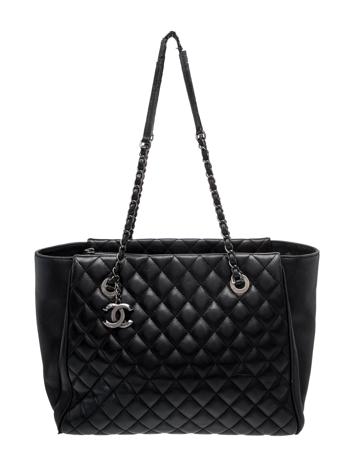 Chanel CC Charm Shopping Tote