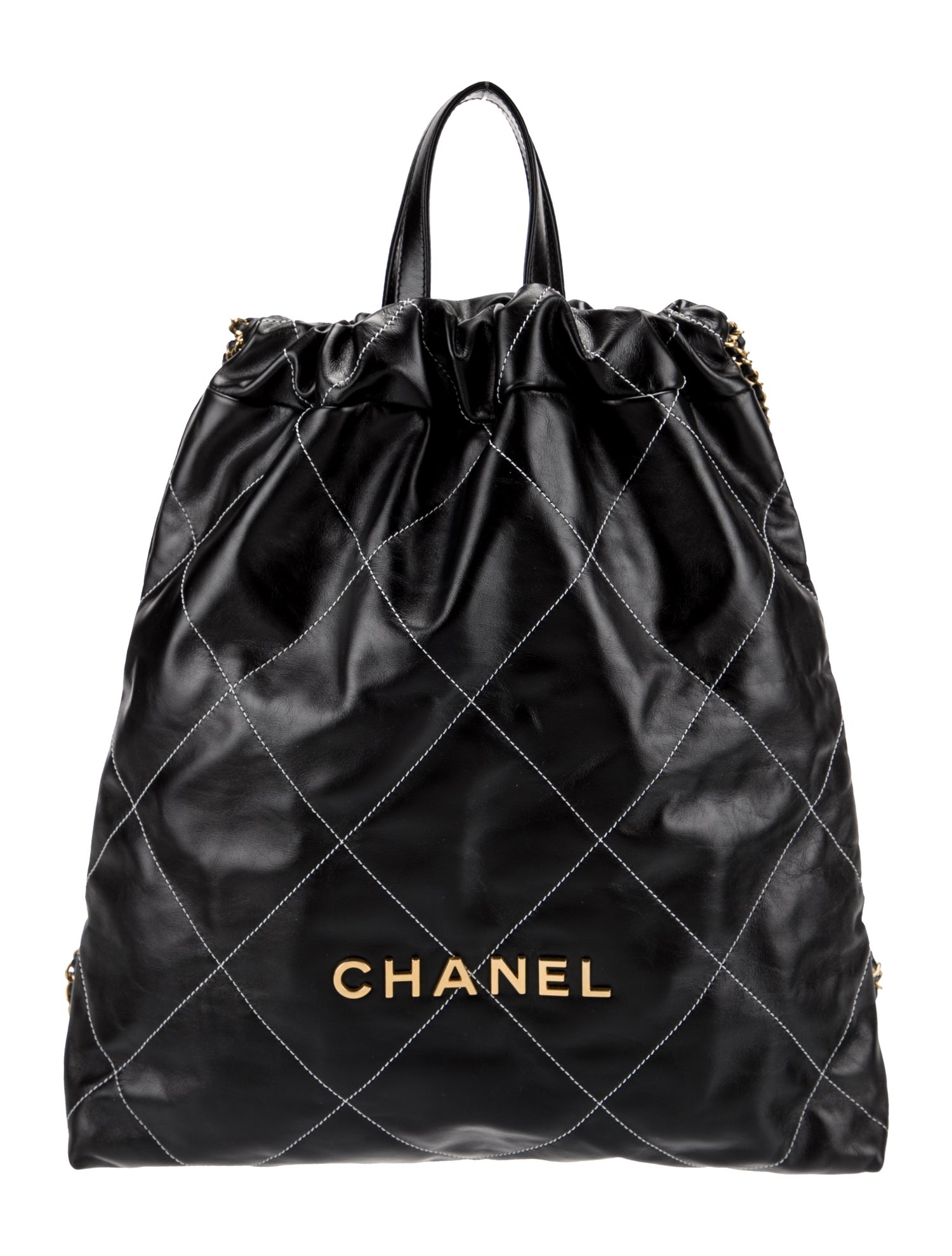 Chanel Quilted 22 Backpack