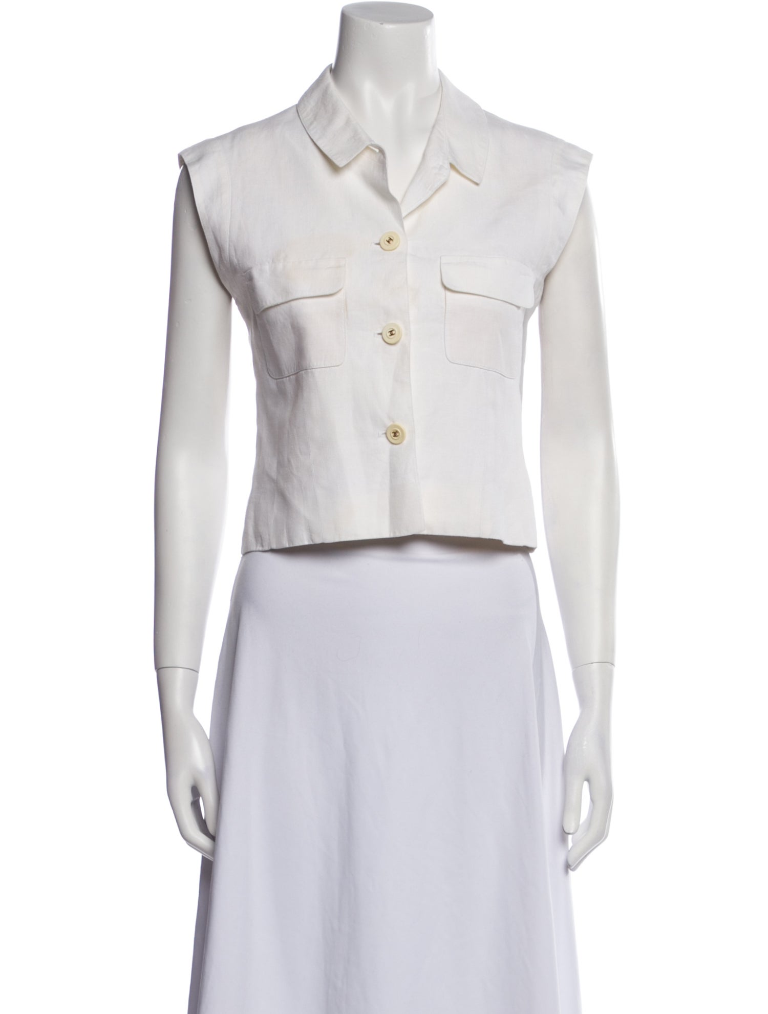 Chanel Vintage 1994 Crop Top