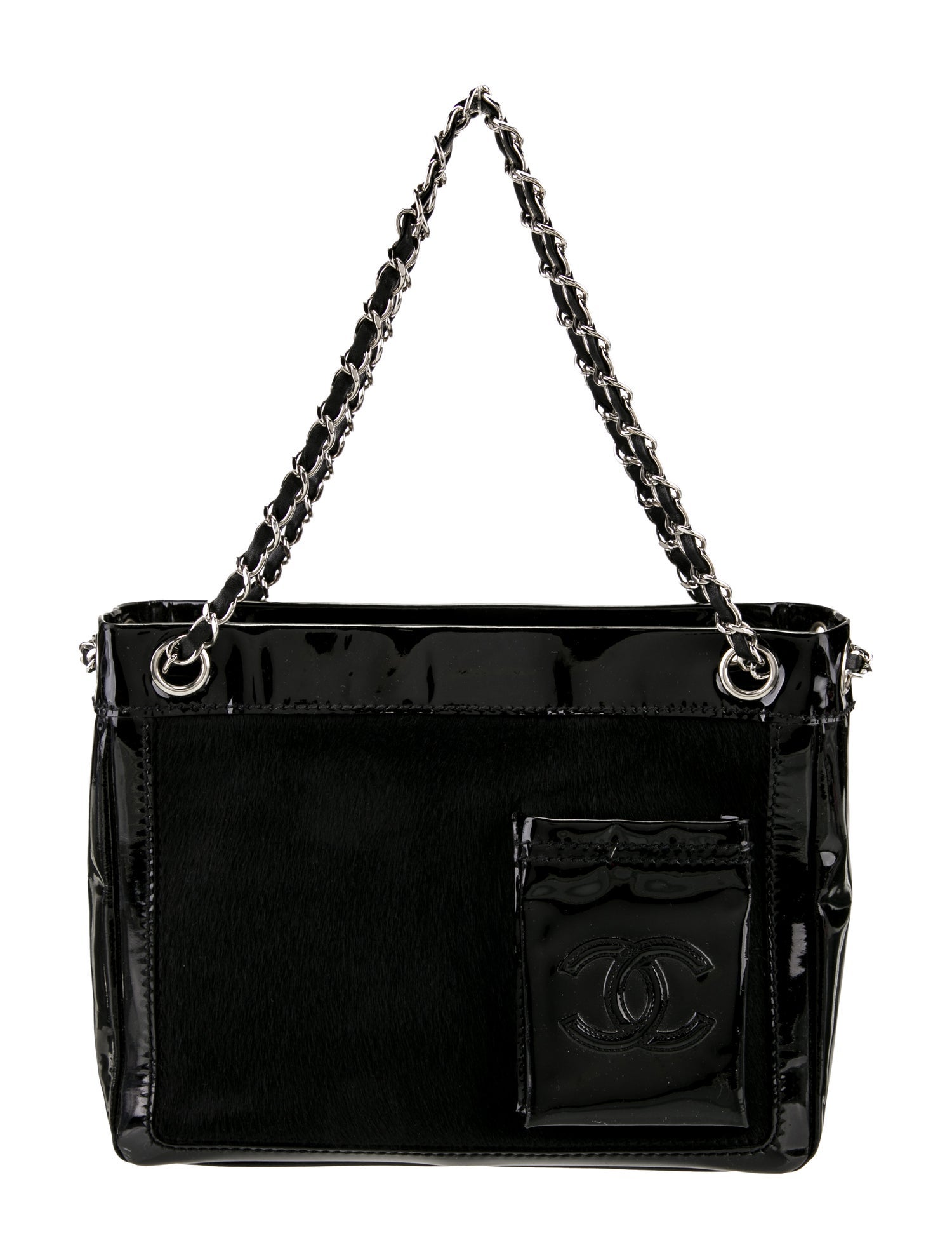 Chanel Ponyhair Chain Tote