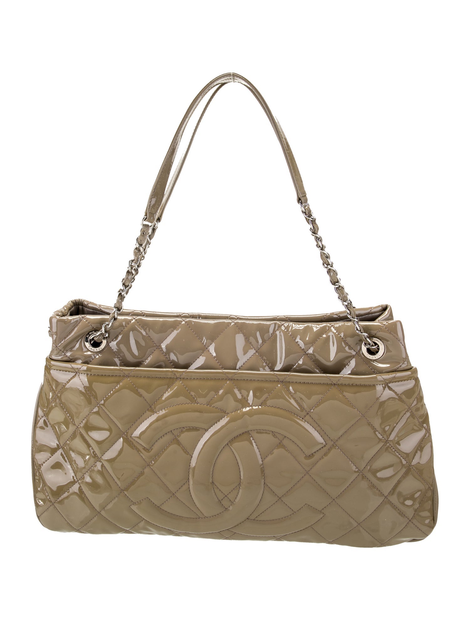 Chanel Patent Timeless Soft Shopper Tote