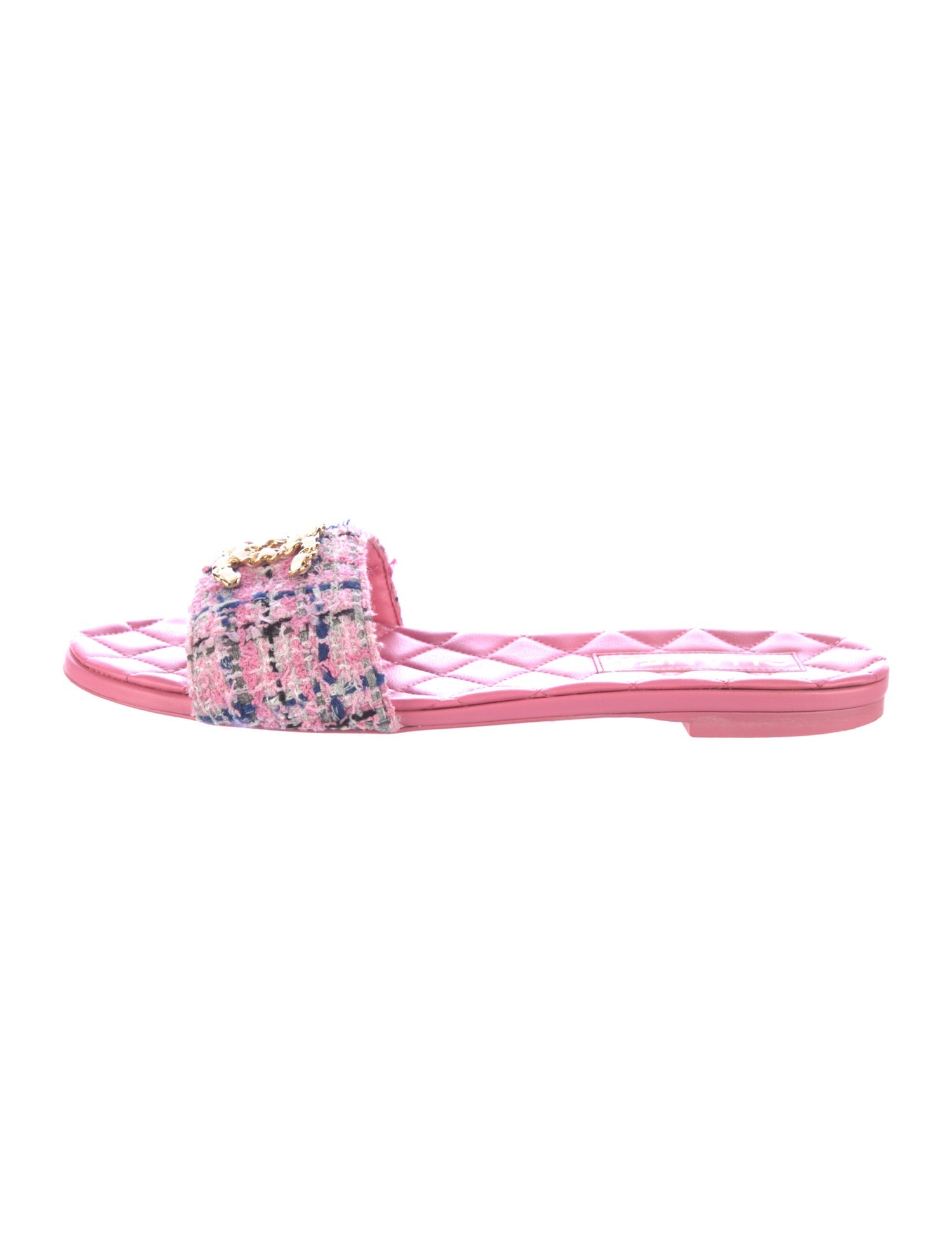 Chanel 2023 Interlocking CC Logo Slides