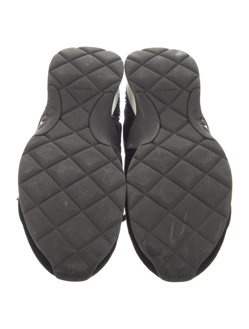 Chanel Interlocking CC Logo Mesh Sneakers