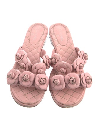 Chanel 2018 Interlocking CC Logo Slides