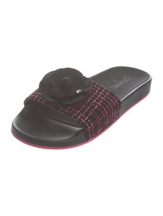 Chanel 2017 Interlocking CC Logo Slides