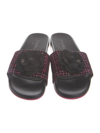 Chanel 2017 Interlocking CC Logo Slides