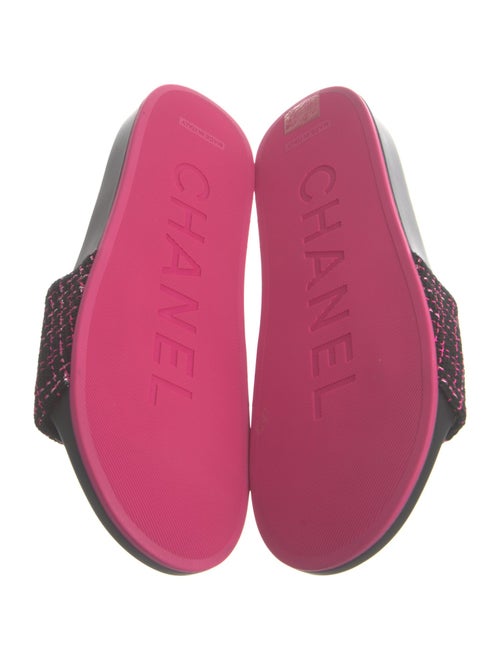 Chanel 2017 Interlocking CC Logo Slides