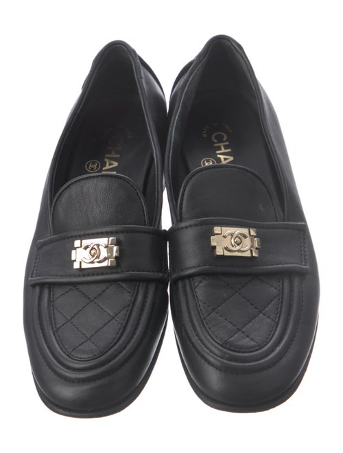 Chanel 2020 Interlocking CC Logo Loafers