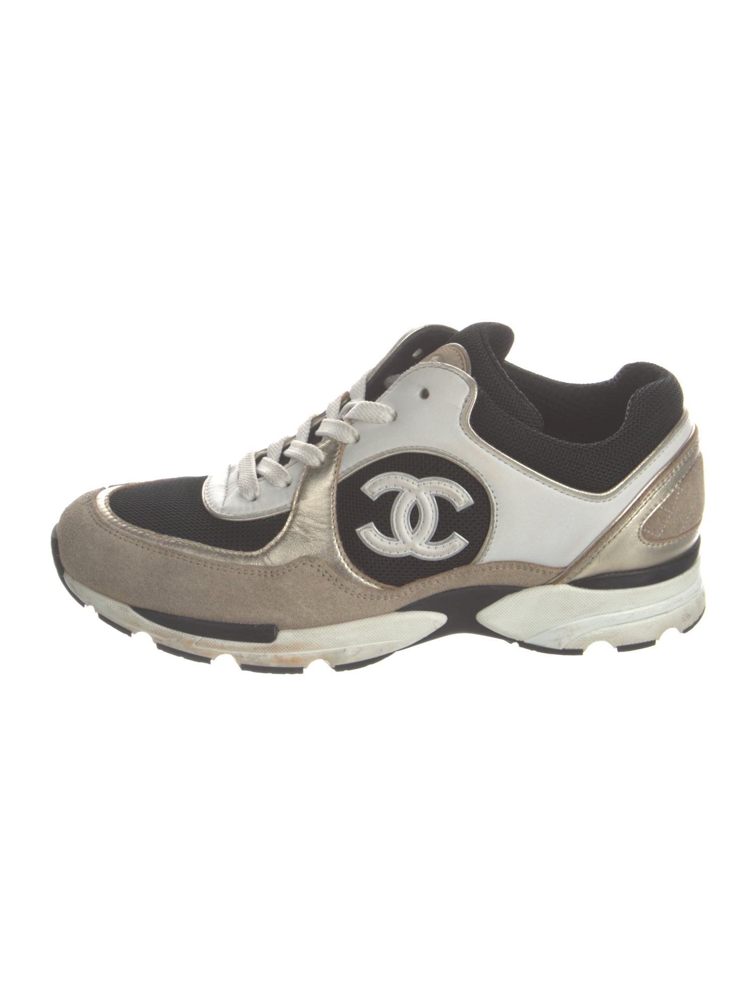 Chanel 2023 Interlocking CC Logo Sneakers