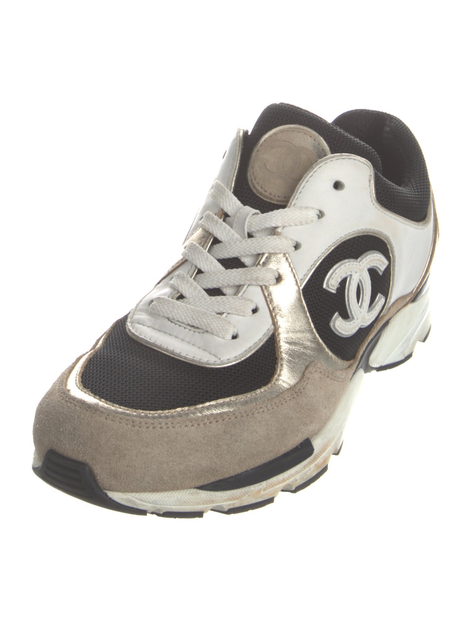 Chanel 2023 Interlocking CC Logo Sneakers