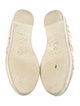Chanel Interlocking CC Logo PVC Espadrilles