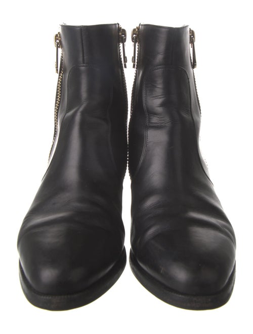 Chanel 2015 Interlocking CC Logo Boots