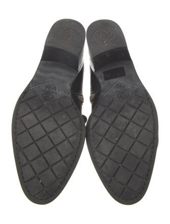 Chanel 2015 Interlocking CC Logo Boots