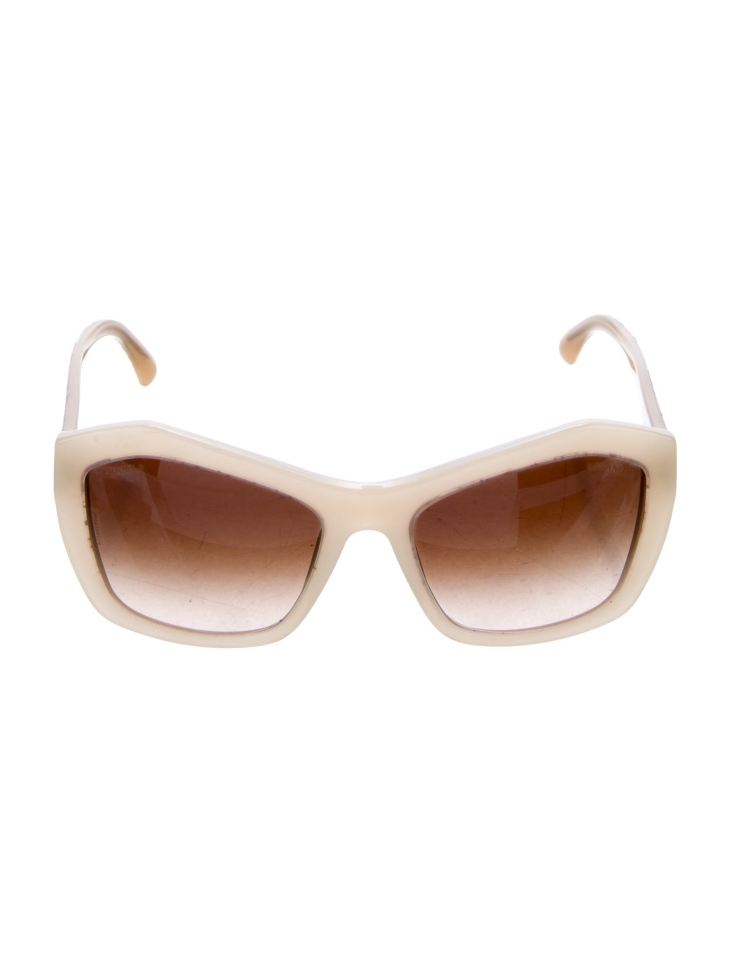 Chanel Interlocking CC Logo Oversize Sunglasses
