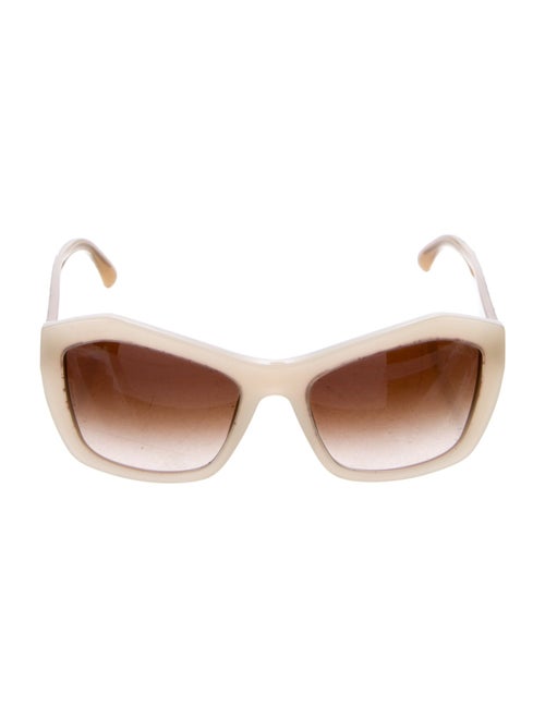 Chanel Interlocking CC Logo Oversize Sunglasses