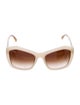 Chanel Interlocking CC Logo Oversize Sunglasses