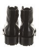 Chanel 2021 Interlocking CC Logo Combat Boots