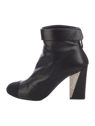 Chanel 2021 Interlocking CC Logo Boots