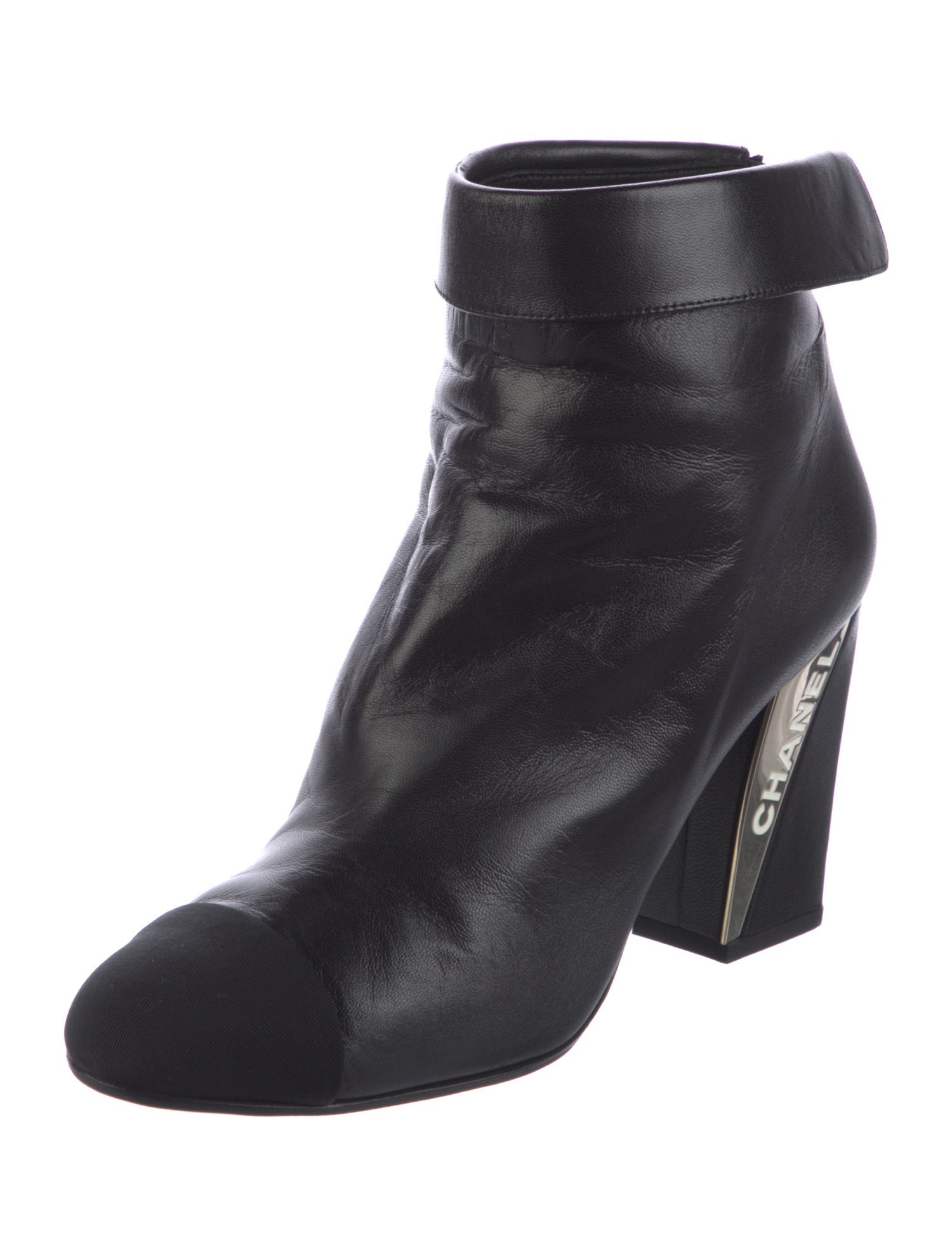 Chanel 2021 Interlocking CC Logo Boots