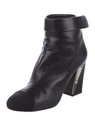 Chanel 2021 Interlocking CC Logo Boots