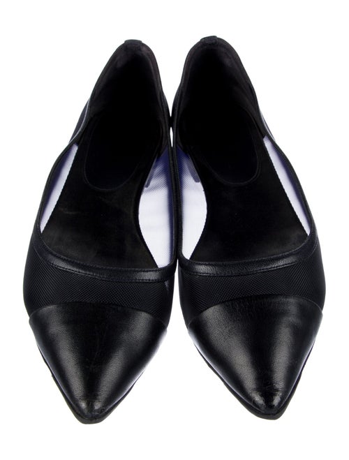 Chanel 2014 Interlocking CC Logo Ballet Flats