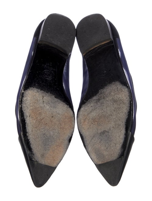 Chanel 2014 Interlocking CC Logo Ballet Flats