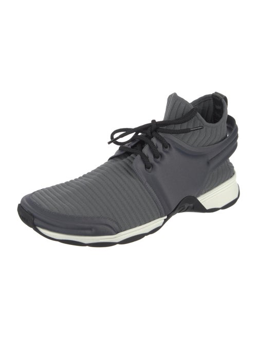 Chanel 2018 Interlocking CC Logo Sock Sneakers