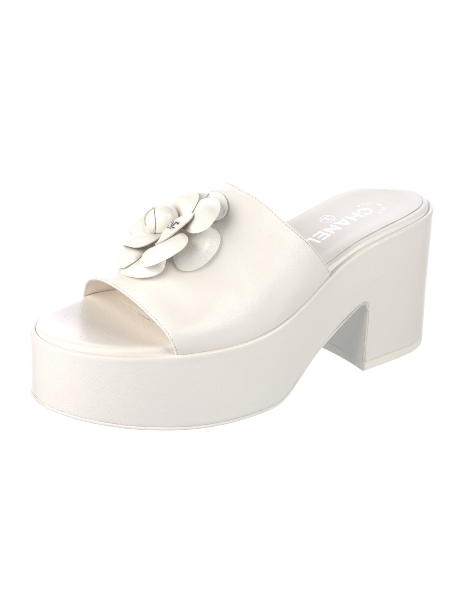 Chanel 2024 Interlocking CC Logo Slides