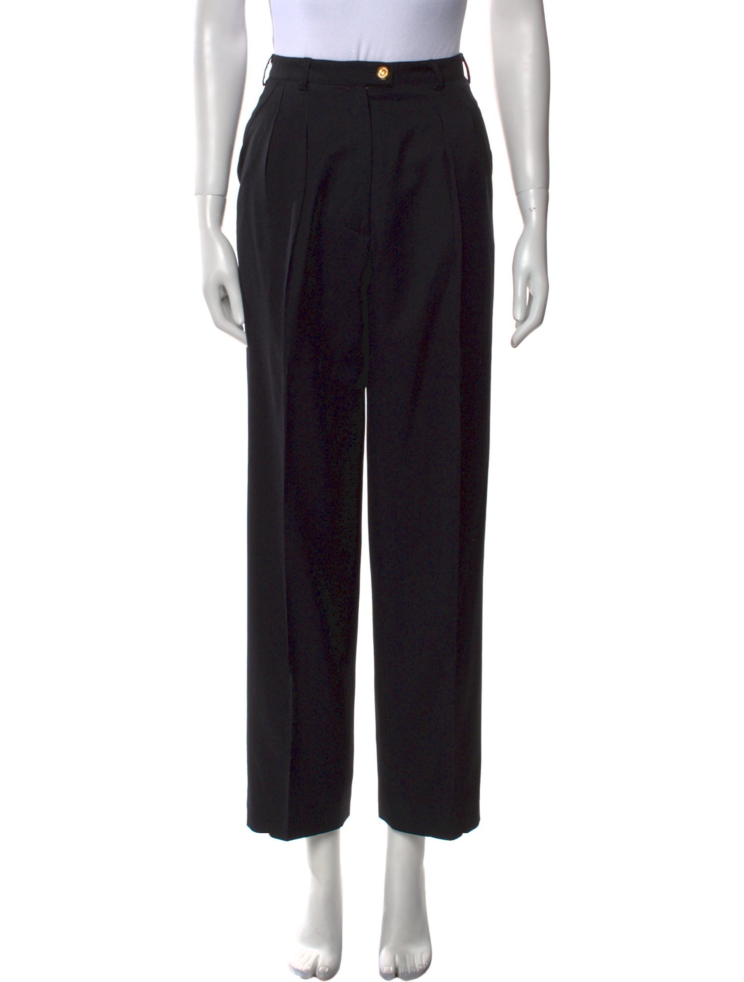 Chanel Vintage Straight Leg Pants