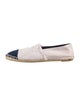 Chanel Interlocking CC Logo Canvas Espadrilles